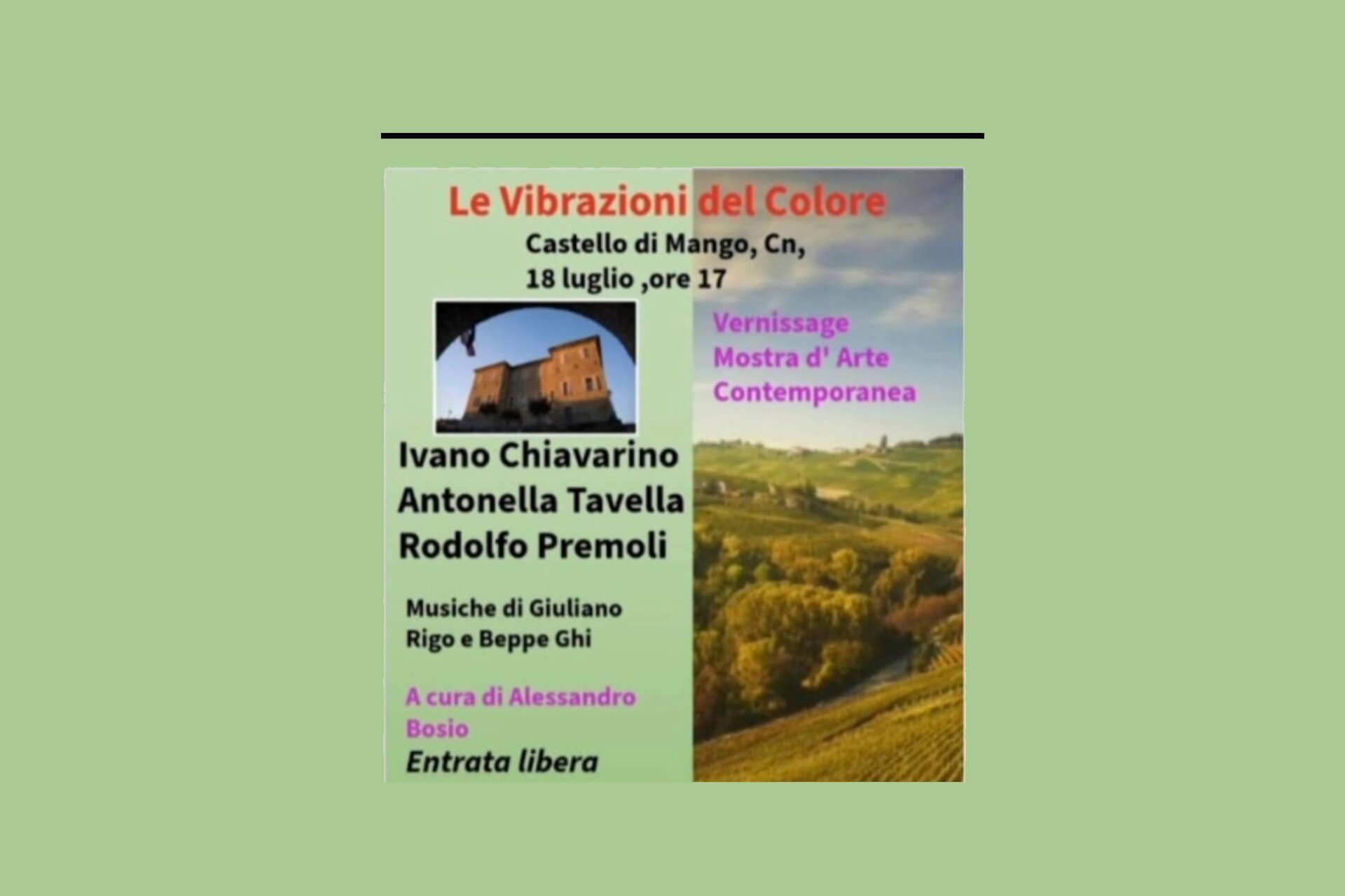 Le Vibrazioni del Colore