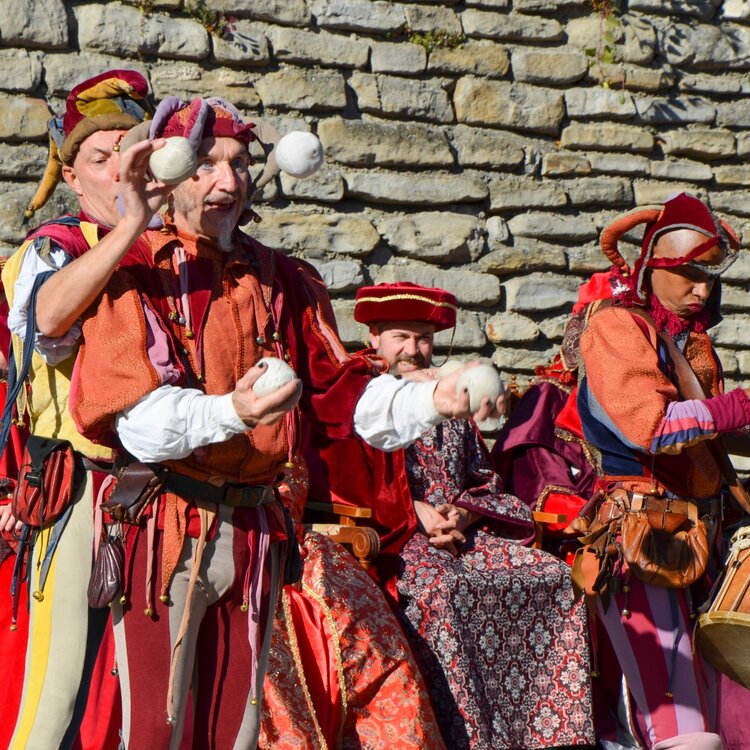 Return of the Festa at the Court of the Marquises of Busca 